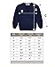 Lilax Toddler and Little Boys Sweater, V-Neck Knit Cardigan Sweater (5 Years, Navy)