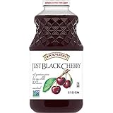 R.W. Knudsen Just Black Cherry Juice, 32 Fluid Ounce -- 6 per case.