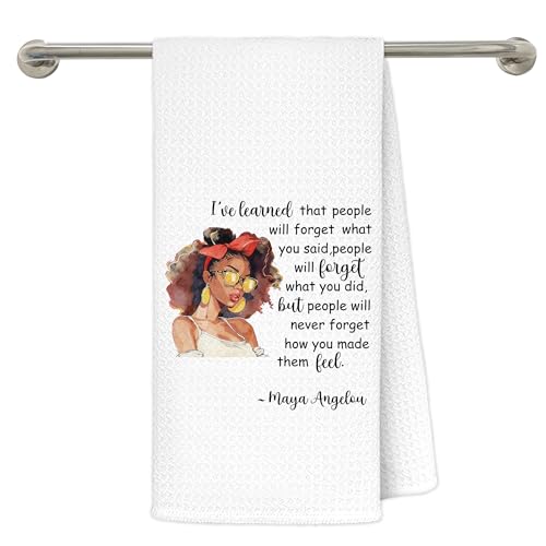 gsgfdshf Inspirational Black Women Girl Gifts Kitchen Towels 16x24 in,
