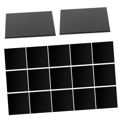 Cabilock 30piezas Láminas De Acrílico Planchas Metacrilato Para Manualidades Decoración y Bricolaje