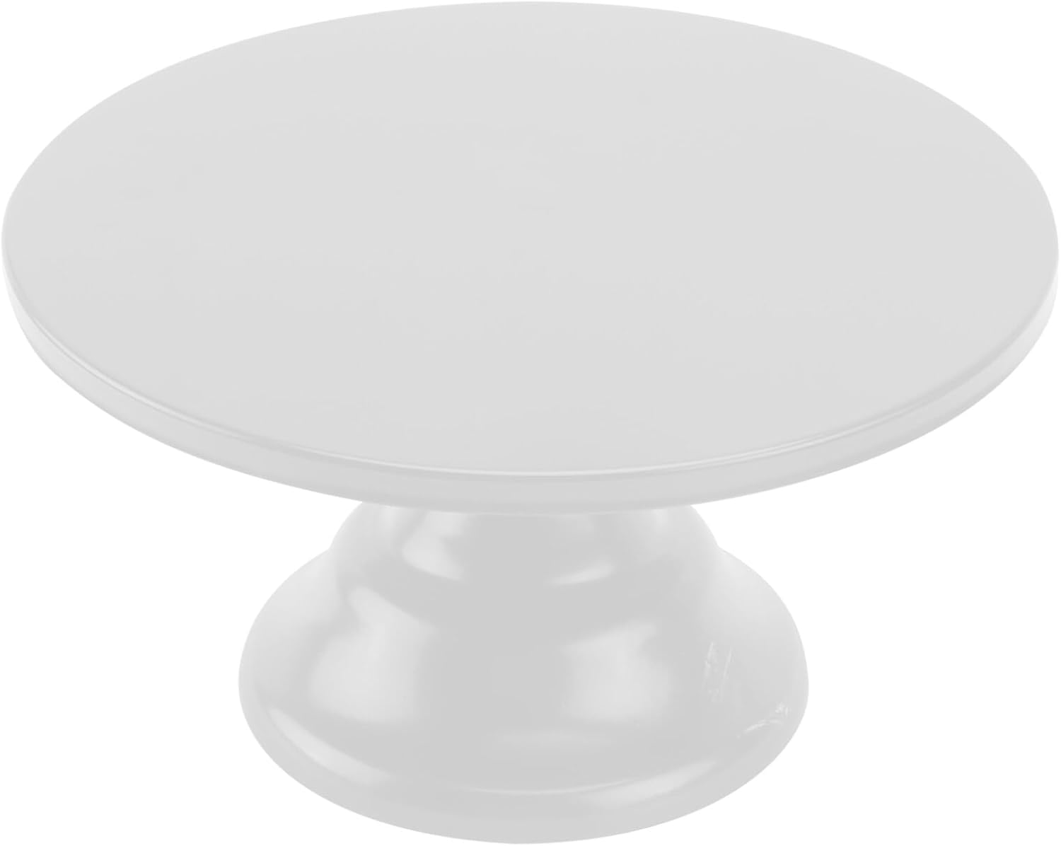 Amazon｜Luxshiny 10インチ ケーキ ディスプレイ スタンド 台座 盛り付け 皿 丸 台座 皿 ケーキ 盛り付け トレイ