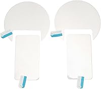 Vista 5 de FSFY - Protector de pantalla para salpicadero de motocicleta, protección contra arañazos, para Kawasaki Ninja H2 SX 18-21, H2R 15-21, para Versys