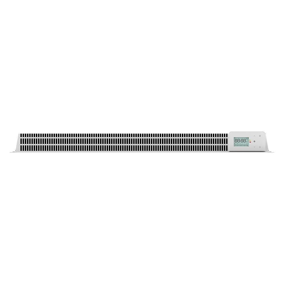 BATILEC - Radiateur Électrique LEONA Verre 2000W Blanc – Inertie Céramique