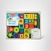 Melissa & Doug Deluxe Wooden Lacing Beads - Educational Activity with 27 Beads and 2 Laces