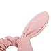 Armear 8 Pack Rabbit Ears Scrunchy Rabbit Ear Hair Bands Bow Ties Ponytail Holder Elastic Cotton Stretch Hair Ties,Hair Accessories for Women Girls