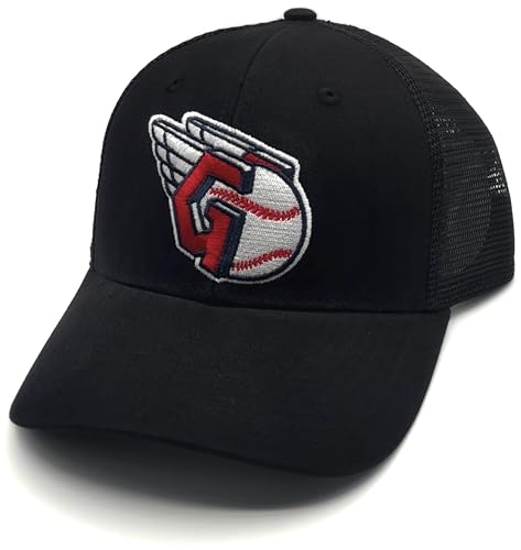 Gorra Trucker Negra Mesh con Logo de Cleveland miniatura 1