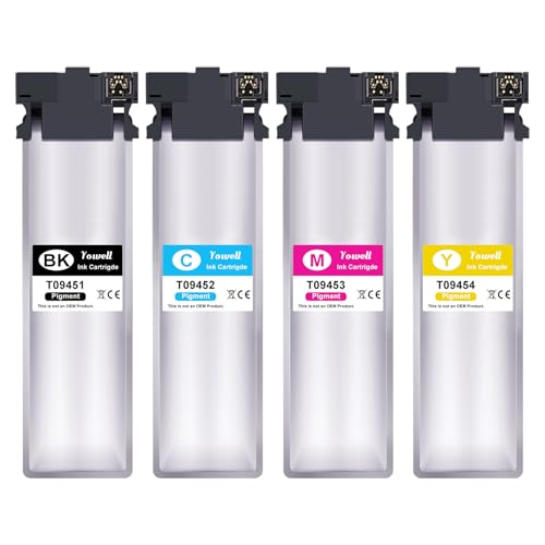 Pack de cartouches T9451 T9454 pour fluidifier le flux de travail au bureau sur WorkForce WF-C5790