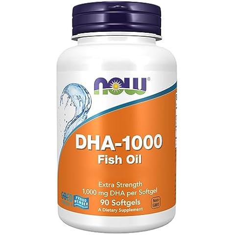 Now Foods DHA-1000 Fish Oil Softgels Cover