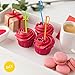 ODDIER 100PCS 3.3 Inch Plastic Sword Toothpicks Picks for Appetizers, Fruit Fork Cocktail Sticks Disposable, Cocktail Sticks and Cocktail Picks for Drinks,Multicolor