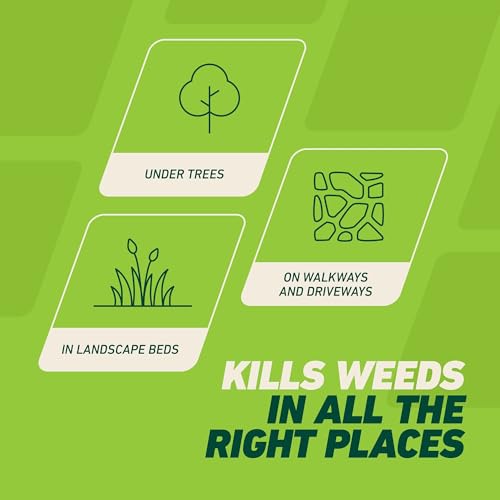Image of Ortho GroundClear Weed & Grass Killer with Comfort Wand - Kills Dandelions, Chickweed, Crabgrass, Moss & More, OMRI Listed, Ready-to-Use Grass and Weed Killer Spray, 1.1 gal.