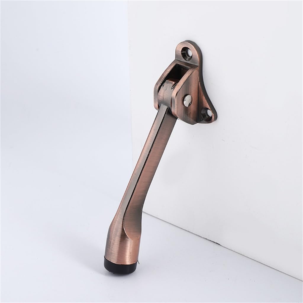 Collisione della porta mobile del fermaporta in gomma del pedale superiore della porta in lega di zinco(Brass)