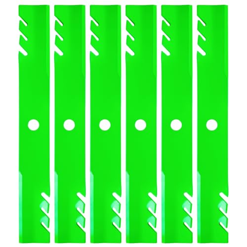 JXJKCZ 6 Pack G 3 Ga tor Mower Mulching Blade Repl