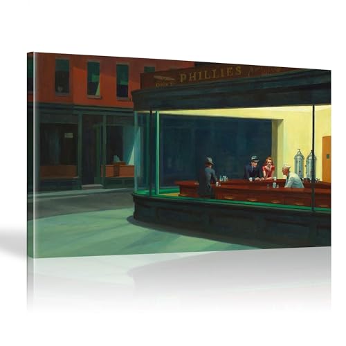 Art Nighthawk pour habiller un petit espace mural avec élégance