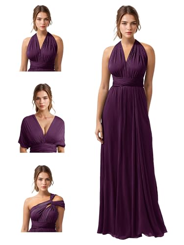 Image of JAEDEN Women's Long Sweetheart Chiffon Pleat Strapless Bridesmaid Dress X-Small