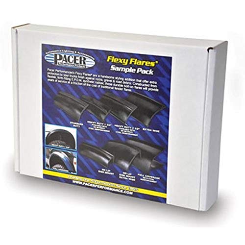 Pacer Performance 52-199 Flexy Flares Black Sample Flare Pack Rubber Fender Extension #TOP22