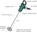 Power Mixer Pneumatic Agitator Clamp-On Drum Agitator Industrial-Grade Pneumatic Shaker Paint Stirring Tool，Pneumatic Paint Mixer, 0.68 Air Agitator with 11cm Impeller, Stepless Speed Contro