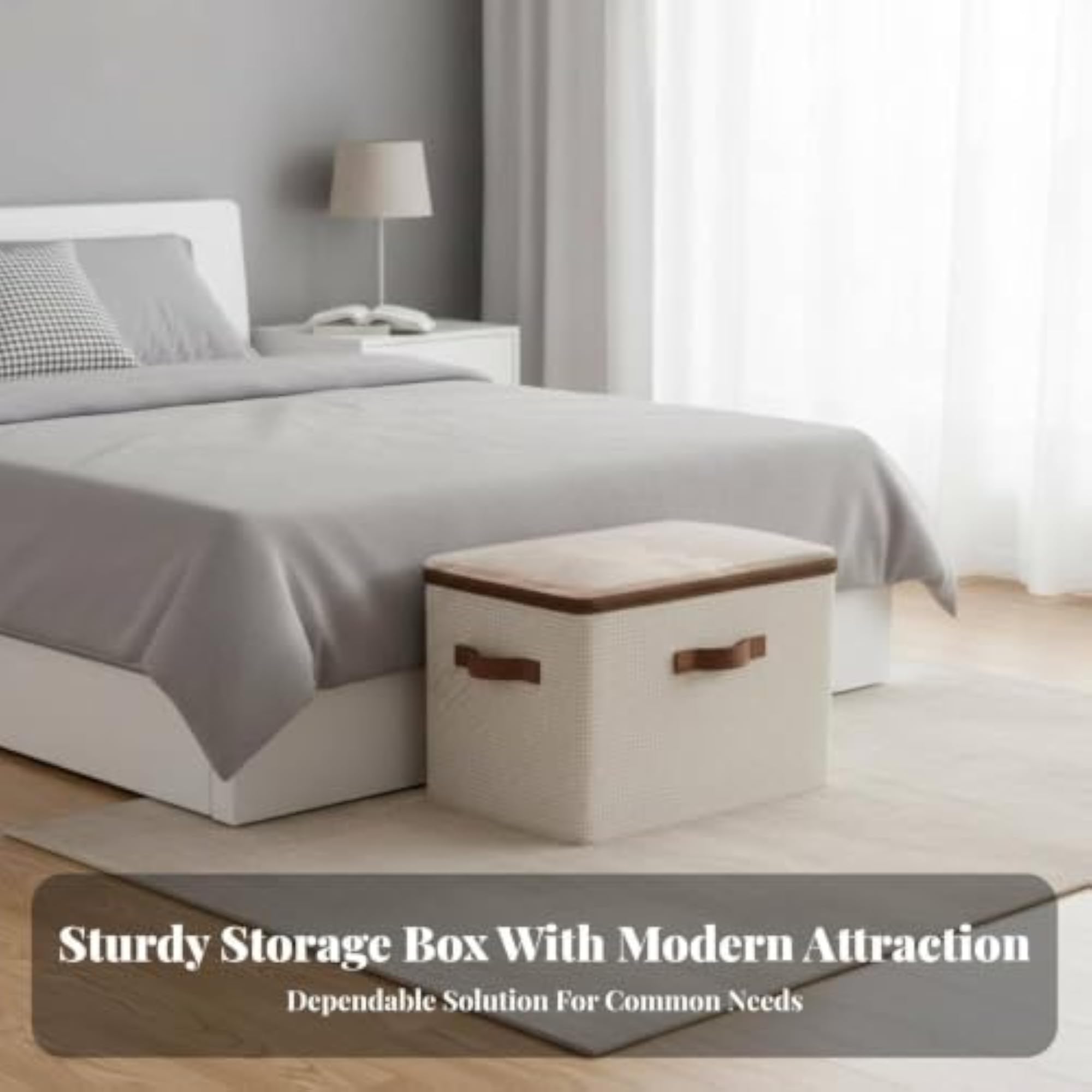Foldable Underbed Storage Container for Home Organization