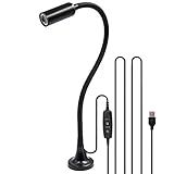 Neueste Technologie COB LED als Lichtquelle, geringer Stromverbrauch 3W mit hoher Helligkeit 280Lm Spot Beleuchtung, nonflickering kaltweiß 5000K Beleuchtungsfarbe.