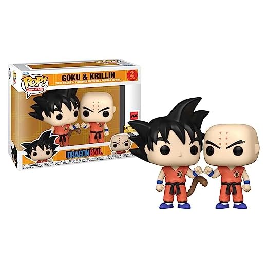 Funko Pop! Animación: Dragon Ball Goku Krillin 2pk (Exc), Figura de vinilo coleccionable