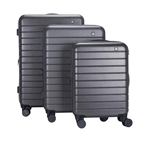 Image of Sherrpa Destiny Hardside Collection Polycarbonate Expandable Luggage Trolley with Spinner Wheels & TSA Approved Combination Lock - Set of 3 (Cabin Size - 29 inch, 25 inch & 20 inch)