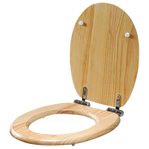 Abattant WC en bois de bambou pour une salle de bain zen et moderne