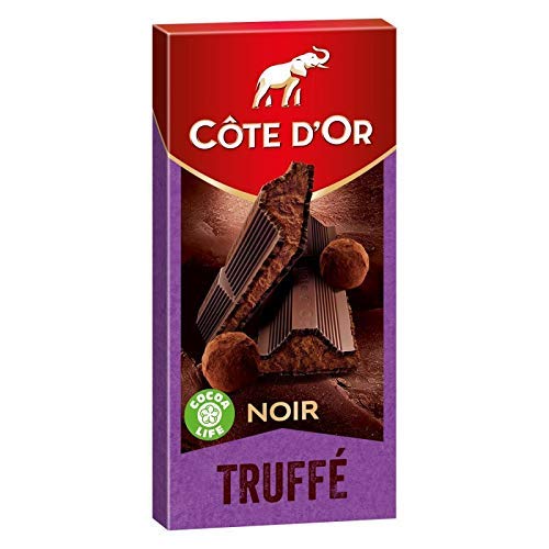 Côte d'Or - Juego de 4 bombones de chocolate (190 g), color negro