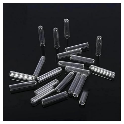 Tube en verre de 6 x 30 mm de haute résistance pour laboratoires