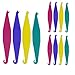 Maoerdental 100PCS Elastic Rubber Bands Placers Tool for Braces,Colorful Disposable Plastic Orthodontic Elastic Placers Braces Rubber Band Tool