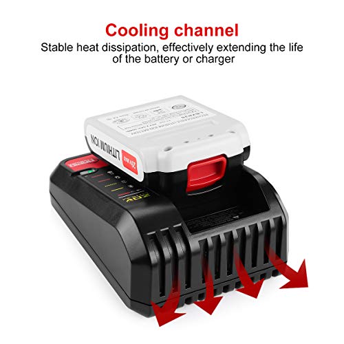 image for Powilling PCC692L 20V Max Lithium-Ion Battery Charger for Porter Cable