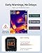 VEVOR Thermal Camera, 320 x 240 TISR Super Resolution, Thermal Imaging Camera with 2MP Visual Camera, 256 x 192 IR Resolution, 25 HZ Refresh Rate, -4°F to 1022°F, 4 Image Modes & 6 Color Palettes