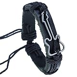 Material: hilo tejido a mano de alta calidad, con materiales de cuero de alta calidad, control estricto del proceso, inofensivo para la piel, larga vida útil, duradero y suave, no es fácil de romper, y el tamaño es adecuado para hombres y mujeres .