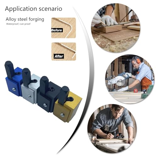 Woodworking Right Angled Punching Chisels Recessed Hinge Door Lock Recess Corner Wood Chiseling Tool For Squaring Hinge