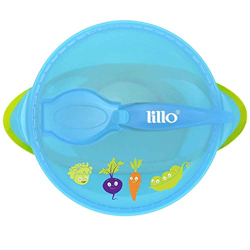 Prato Com Ventosa Design - Lillo, Azul