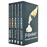 Hercule Poirot Series Agatha Christie The Best of Poirot 5 Books Collection Set (The Murder Of Roger Ackroyd, The Murder On The Orient Express, The ABC Murders, Evil Under The Sun & More)