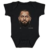 Jorge Masvidal UFC One-Piece Infant Bodysuit - Jorge Masvidal Portrait WHT (Black, 18M)