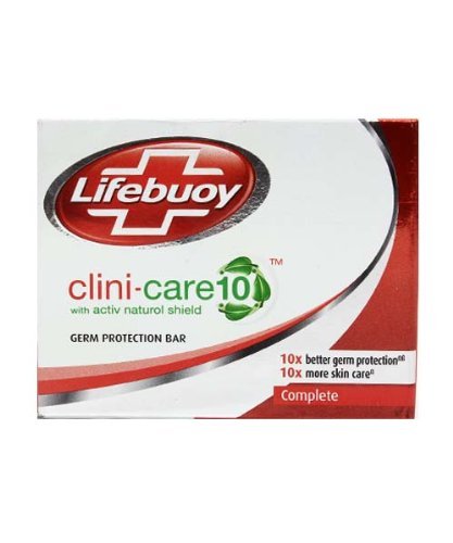4 X Lifebuoy Clini Care Soap 10 Time Better