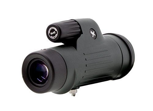 Xgazer Optics 8X42 Point View High Powered Monocular- Waterproof Bird Watching, Hunting, Fishing,Travel