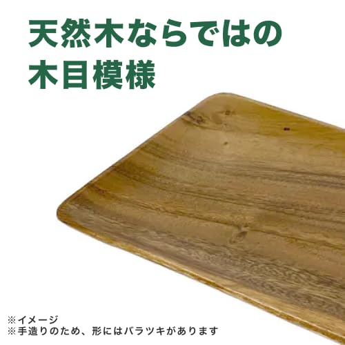 Amazon.co.jp: カインズ(CAINZ) 木製プレート アカシアスクエア