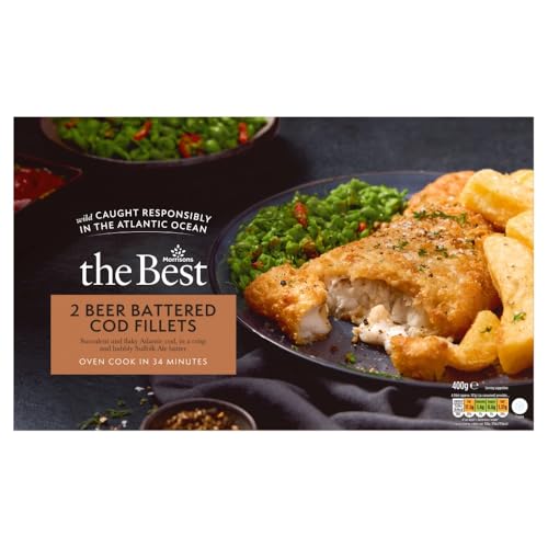 Morrisons The Best Beer Battered Cod 400g