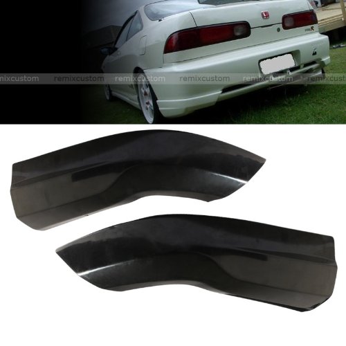 Remix Custom Rear Apron For 1998 1999 2000 2001 Acura Integra 2DR Hatchback Type R Style PU Rear Body Bumper Caps Kit