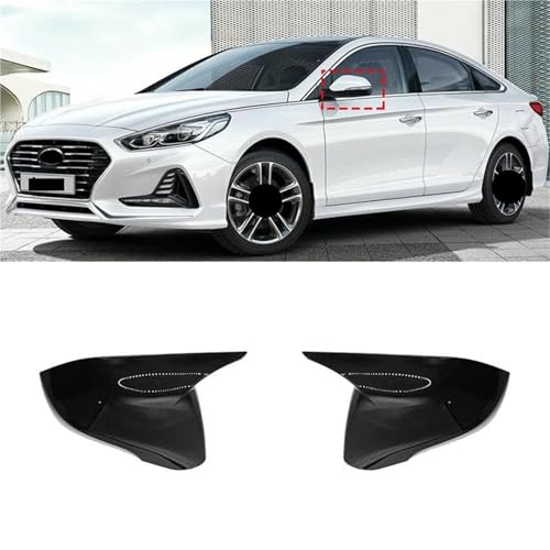 Coque rétroviseur intérieur pour Hyundai Sonata LF finition carbone robuste - 4