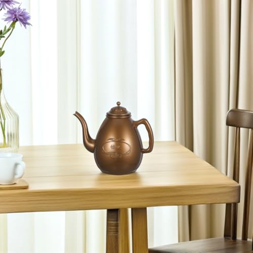Théière rétro en plastique Uonlytech pour service et décoration de table