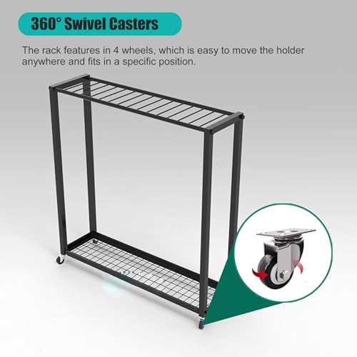 Support de queue de billard et rangement sport pour garage ordonné - 4