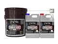 BP Resins: Single Shot |100% Solids Epoxy Resin Kit (3 Gallons) Solvent-Less, Two Component Gloss Coat Finish- Low VOC! Industrial Use, Garages, Floors, Wood, Acrylic & More! (CLEAR) + FREE MIXER