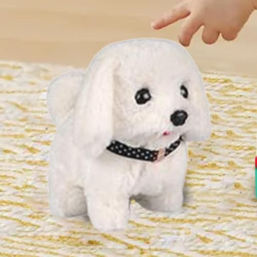 Perro peluche interactivo que camina y ladra como un cachorro real electrónico 3