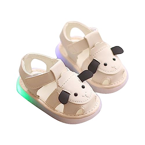 Girls Slides Toddler Baby Boys Girls LED Light Shoes Breathable Shoes Open Toe Sandals Baby Kids Slides Girls