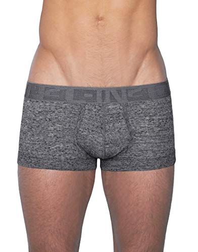 C-IN2 Men's Hand Me Down Army Trunk, Ash Heather, Large