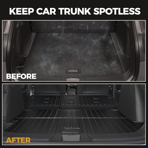 Image of Floor Mats for Chevy Trax /Buick Envista 2024-2026, All Weather Floor Mats Trunk Cargo Liner with Backrest Protectors and Door Sill Guards Accessories, Full Coverage Set