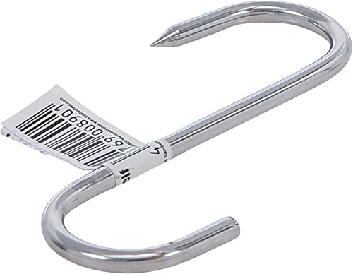 BGS Diy 80910 | Ganchos de carnicero | Acero inoxidable | 100 mm