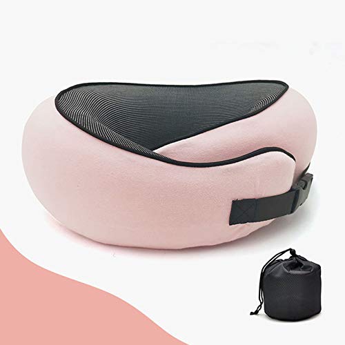 RFGHATG Almohada de avión Almohada de Viaje con Cuello de algodón en Forma de U Almohada de Viaje de Vuelo Almohada de Cuello sólido Almohada de Aire de Rebote Suave y Lenta En AliExpress